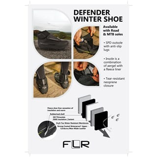 FLR Defender MTB Schoen Zwart 39