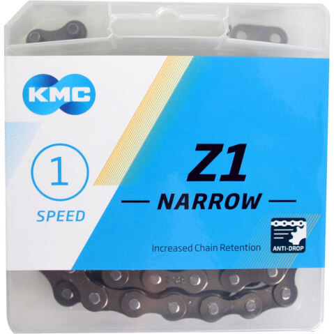 KMC ketting Z1 3/32 narrow brown 112s