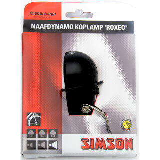 Simson koplamp Roxeo aan/uit dynamo 15 lux
