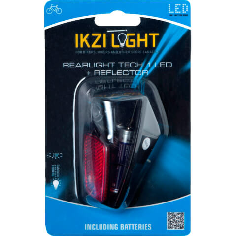 IKZI Light achterlicht batterij spatbord