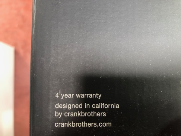 Crankbrothers Highline 7 Dropper Seatpost, 30.9mm, 465mm, 150mm, black