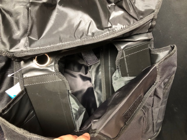 HPB Sport Bag Grey Vertical Battery