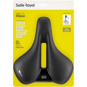 Selle Royal zadel Ellipse Relaxed 51 zwart