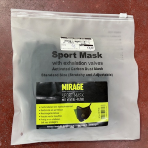 MIRAGE mondmasker met filter en ventiel