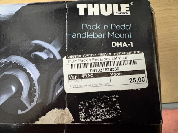 Thule Pack n Pedal bev set stuur