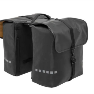 New Looxs fietstas dubbel Odense black MIK 2.0 39L