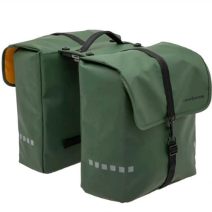 New Looxs fietstas dubbel Odense green MIK 2.0 39L