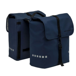New Looxs fietstas dubbel Odense dark blue MIK 2.0