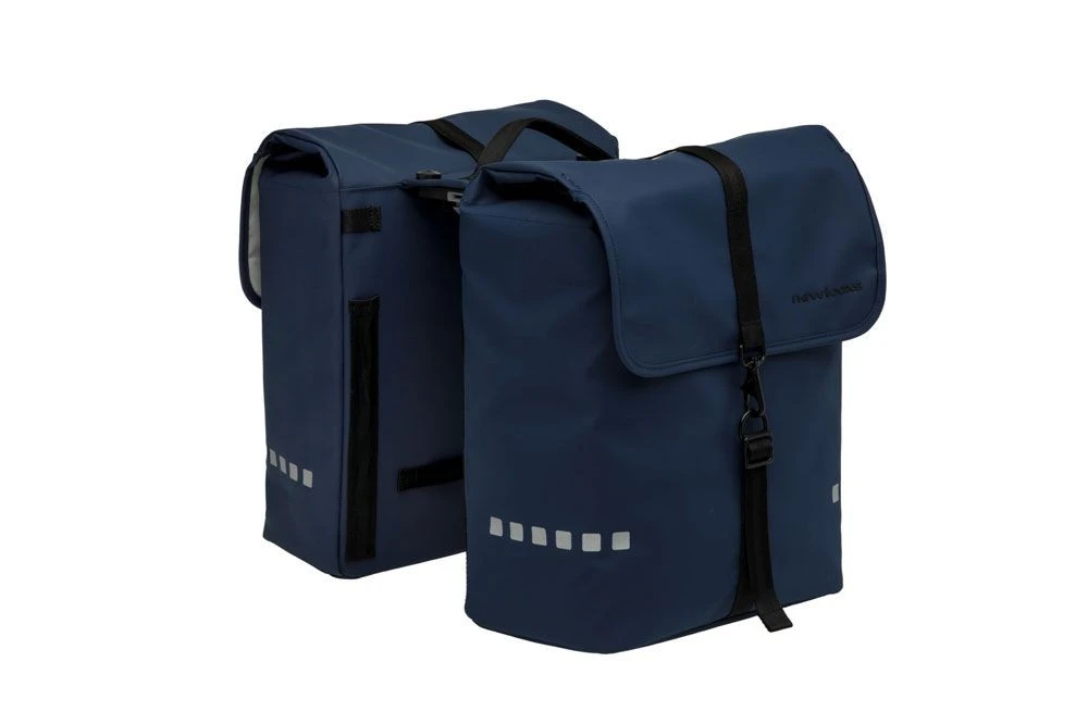 New Looxs fietstas dubbel Odense dark blue MIK 2.0 New Looxs fietstas dubbel Odense dark blue MIK 2.0